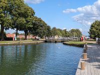 Schleusensystem des Götakanals bei der Ortschaft Berg