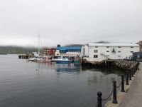 Blick über Repvåg kurz vor dem Nordkap