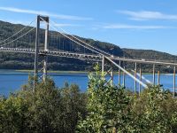Tjeldsundbrücke kurz vor Harstad