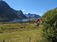 unterwegs auf den Lofoten (© Foto: B.Stroech)