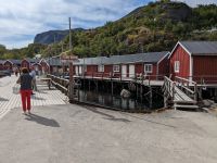 im UNESCO-geschützten Dorf Nusfjord