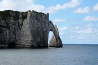 Blick auf die Porte d Aval