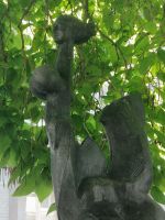 Kunstwerk Boegbeeld - Statue „Galionsfigur“ von Arthur Spronken aus dem Jahr 1973