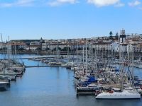 Insel Faial/Hafen von Horta