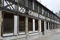 auf dem Pestfriedhof von Aitre Maclou in Rouen