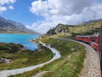 Fahrt mit dem Bernina-Express - Lago Bianco 