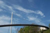 Fußgängerbrücke in Sassnitz