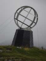 Nördlicher Polarkreisglobus...