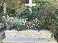 Grab von Claude Monet und seiner Familie