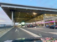 Ankunft am Flughafen Berlin