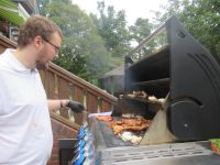  Grillabend im Garten des Allerhofes