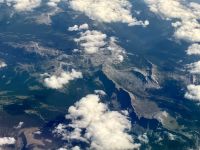 Die Rockies von oben