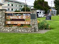 Meile 0 der Trans Canada