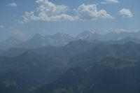 Blick zum Dreigestirn