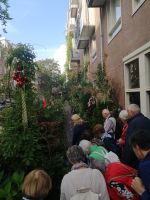 während der Stadtführung durch Amsterdam mit Carole