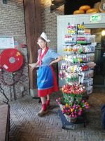 Traditionelle Käsetrachten in Gouda