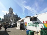 Das Rathaus in Delft, Marktplatz