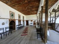 Obere Etage des osmanischen Hauses in Gjirokastra