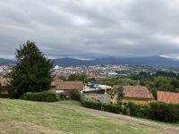 Blick vom Monte Naranco auf Oviedo
