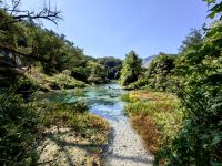 Landschaft am Blue Eye in Südalbanien