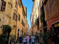 Rom - Altstadt (Via dei Coronari)