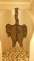 Namibia - Etosha Safari Camp - Dusche