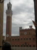 Das  Rathaus von Siena