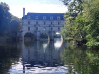 Auf dem Cher, mit Blick auf Schloß Chenonceau