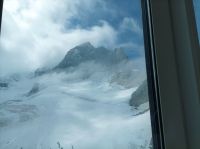 Jungfraujoch, Blick auf den Aletschgletscher