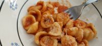 Orecchiette als zweite Vorspeise