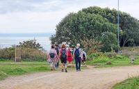Wanderung an der Südküste von Jersey - Beauport Bay