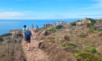 Wanderung an der Südküste von Jersey zum Corbiere-Leuchtturm