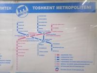 Schema der Taschkenter U-Bahn