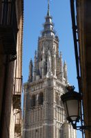 Glockenturm der Kathedrale von Toledo