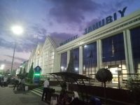 Ankunft in Taschkent am Südbahnhof