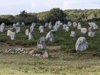 Steinreihen des Alignements 