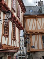 Fachwerkhäuser auf der Place Henri IV. in Vannes