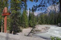 Mt. Dennis im Kickinghorse River Valley