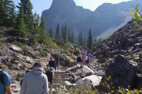 Spaziergang zum Aussichtspunkt am Moraine Lake 2