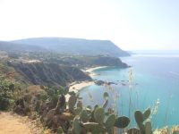 Blick auf die Küste von Tropea
