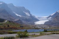 Columbia Icefield 4 mit Athabasca Gletscher