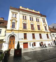 Herrliche Hausfassade in Brasov