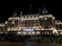 16. Reisetag – Von Tofino nach Victoria – Victoria bei Nacht – The Empress Hotel