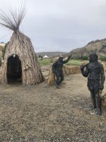 Gobustan-Vor dem Museum