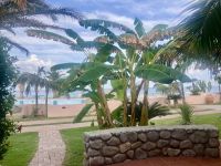 Blick von der Terrasse im Hotel