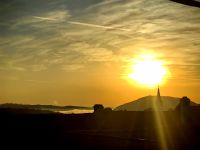 Sonnenaufgang in Sbiel