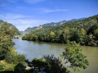 Blick vom Kloster Cozia auf den Olt