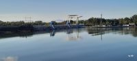 Ansteuerung Schleuse Altenwörth am Morgen