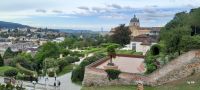 Blick auf Kloster und Stadt Melk