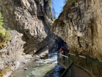 9. Reisetag – Banff- & Yoho-Nationalpark – Spaziergang durch den Johnston Canyon